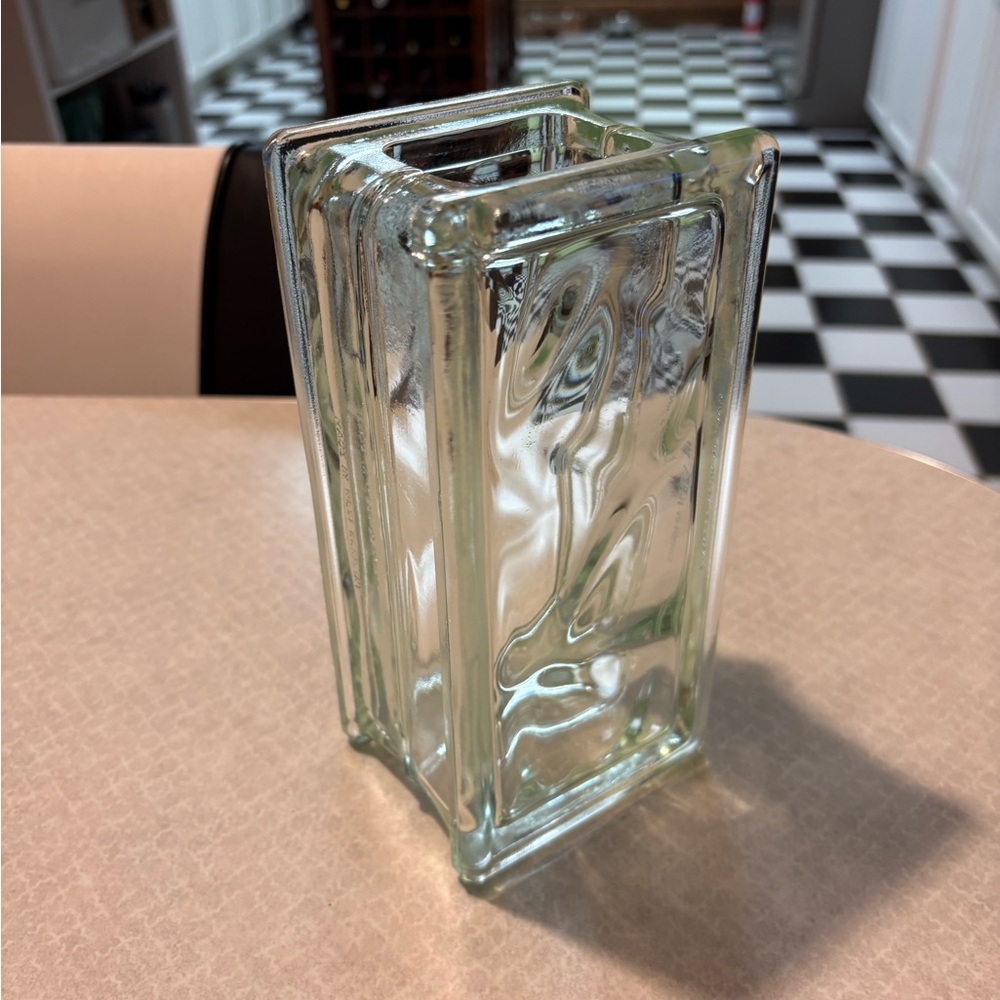 Mid-Century Modern Ice Cube Vase